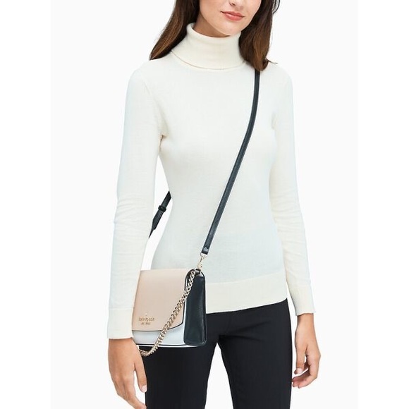 New💃Kate Spade carson colorblock convertible crossbody Bag - Picture 9 of 10